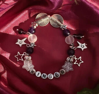 The Amazing Digital Circus -Kinger elastic bracelet {commission}