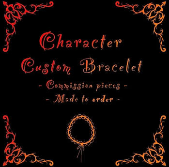 Custom Character Bracelet Commission // ANY FANDOM //