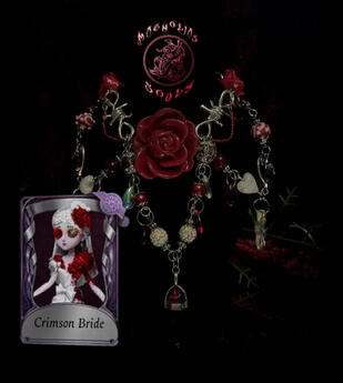 Identity V - Crimson Bride Perfumer inspired necklace {FOR SALE}